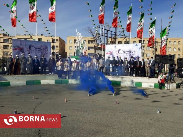 راهپیمایی روز ۲۲ بهمن - شهرستان ملارد