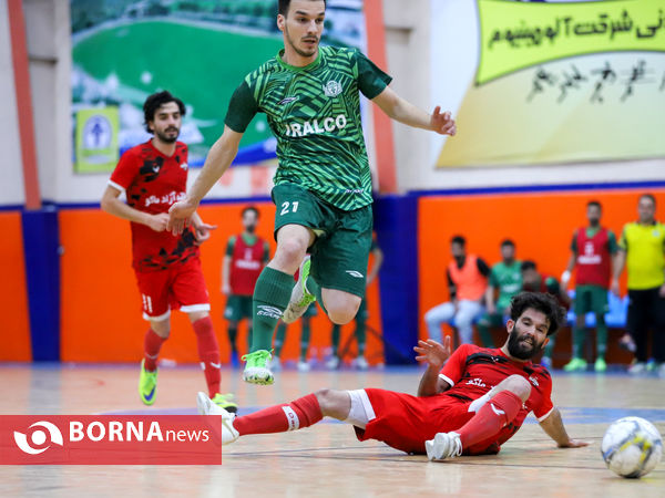 دیدار تیم های فوتسال آلومینیوم - آروین قالا ماکو