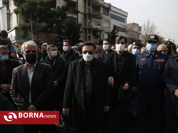 تشییع پیکر مرحوم اسماعیل جبارزاده