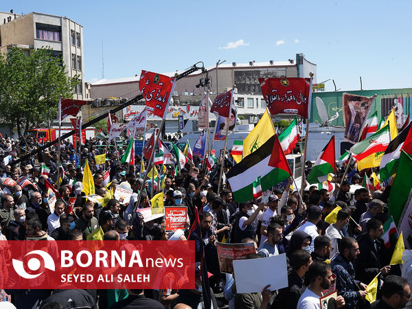 راهپیمایی روز جهانی قدس در تهران