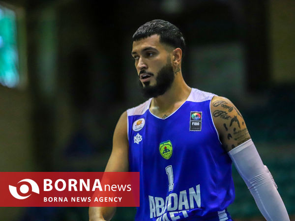 دیدار تیم های بسکتبال نبوغ -  نفت