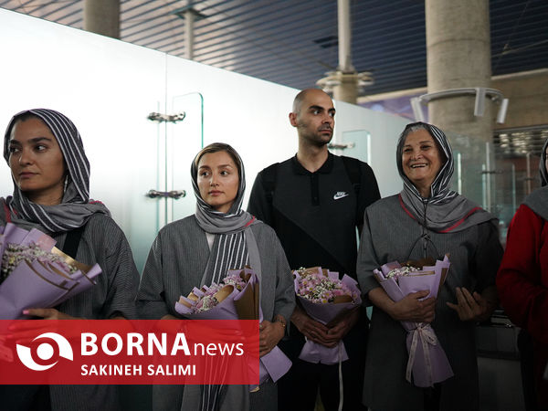  استقبال از تیم ملی بسکتبال بانوان ایران 