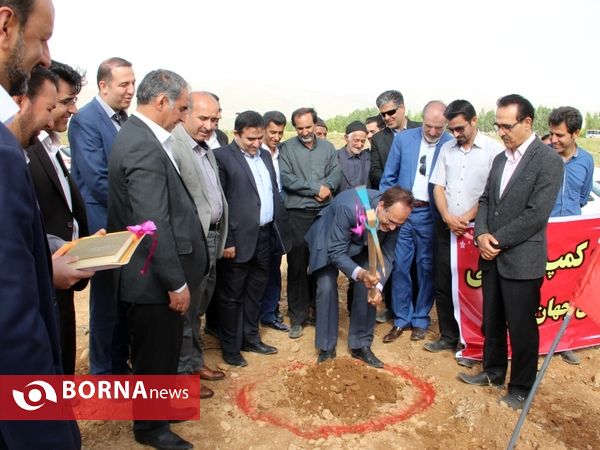 کلنگ زنی کمپ رهبران جوان جهان اسلام-سپیدان