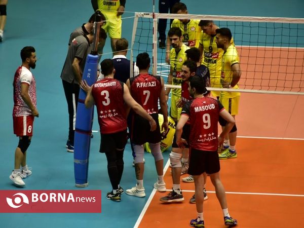 شهرآورد هفته اول لیگ برتر والیبال: شهرداری ارومیه - آذرباتری