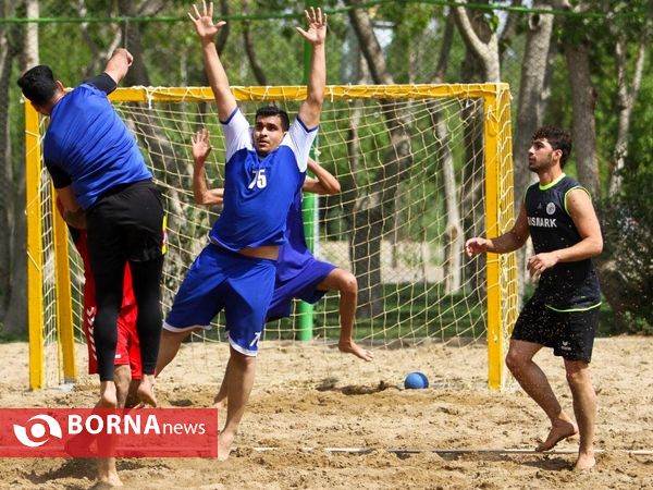 اردوی تیم ملی هندبال ساحلی در اصفهان