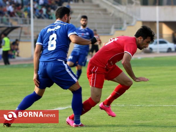 دیدار فوتبال پارس جم جنوبی - سپیدرود رشت