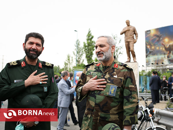 رونمایی از تندیس سردار شهید سلیمانی در تهران