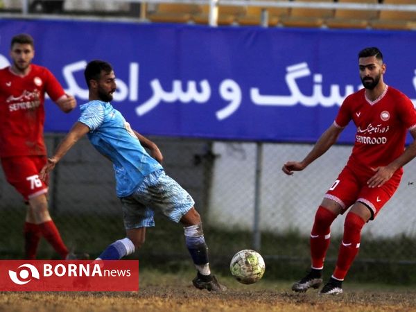 دیدار تیم های فوتبال سپیدرود رشت _شهدای بابلسر