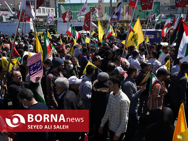 راهپیمایی روز جهانی قدس در تهران