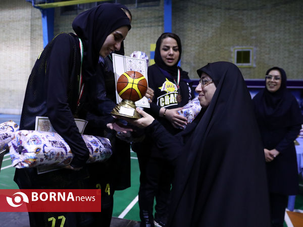 مسابقات بسکتبال بانوان شهر تهران(جام رمضان)