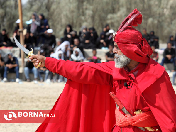 تعزیه روز عاشورا در روستای چاه شرف شهرستان مُهر استان فارس