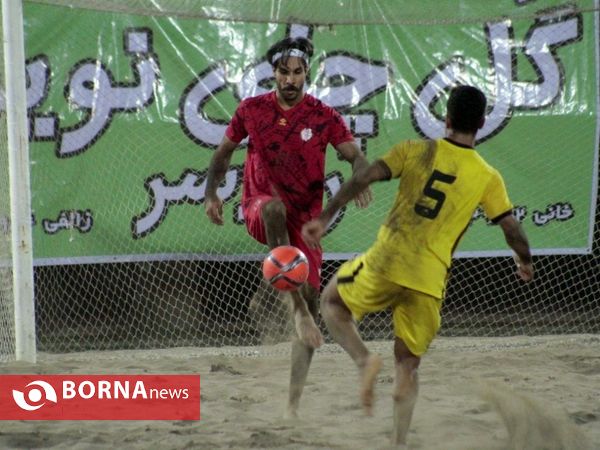 رقابت های لیگ برتر فوتبال ساحلی _منطقه آزاد انزلی