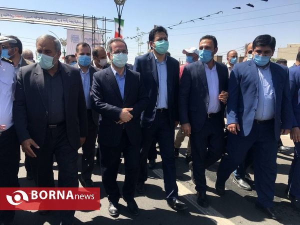 افتتاح پروژه های عمرانی ، آموزشی و فضای سبز _ شهرستان ری