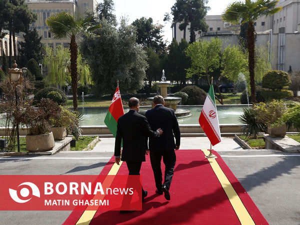 دیدار وزرا خارجه ایران و بلاروس