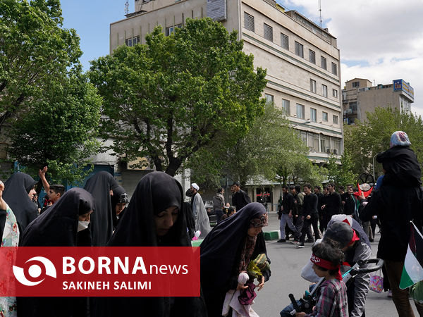 راهپیمایی روز جهانی قدس در تهران - ۳