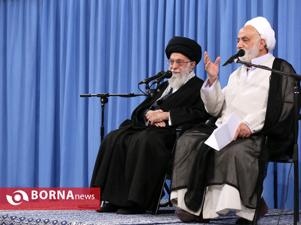 جلسه‌ی درس خارج فقه حضرت آیت‌الله العظمی خامنه‌ای