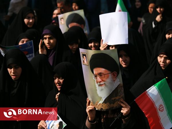 راهپیمایی حمایت از ولایت و اقتدار کشور - اهواز
