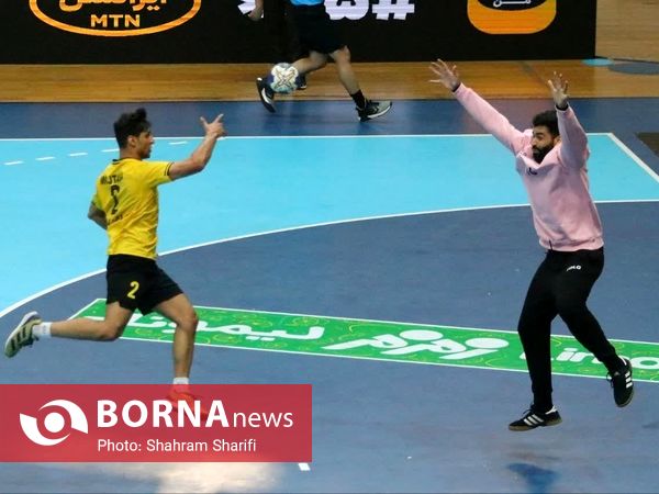 دیدار تیم های هندبال الکویت کویت - سپاهان