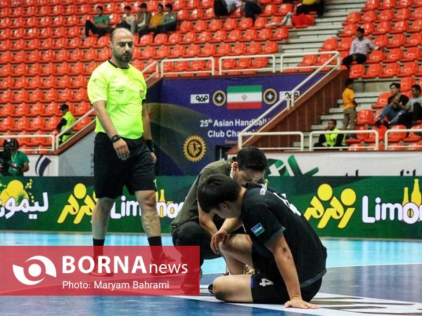 دیدار هندبال تیم های الکویت کویت - تاشکند ازبکستان