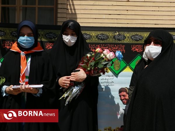 آیین گرامیداشت شهدای آموزش و پرورش آبادان