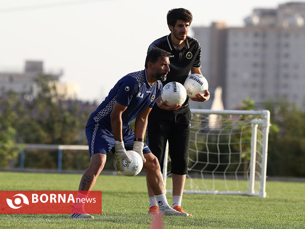 تمرین تیم فوتبال سپاهان