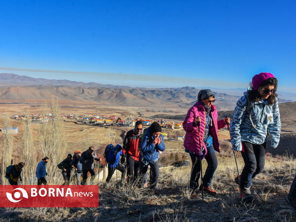 صعود زمستانی کوهنوردان استان مرکزی