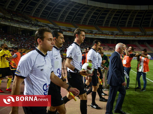 حاشیه دیدار تیم های فوتبال پرسپولیس و سپاهان