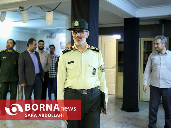 حضور فرمانده قرارگاه مرکزی مهارت آموزی نیروهای مسلح در خبرگزاری برنا