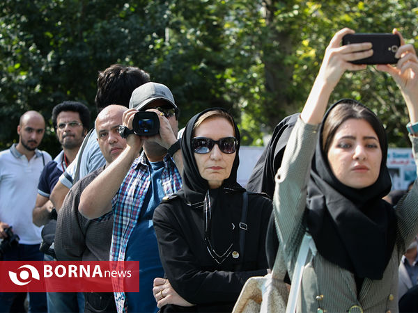 مراسم تشییع هما روستا