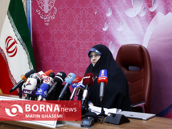 نشست خبری معاون رییس جمهور در امور زنان و خانواده