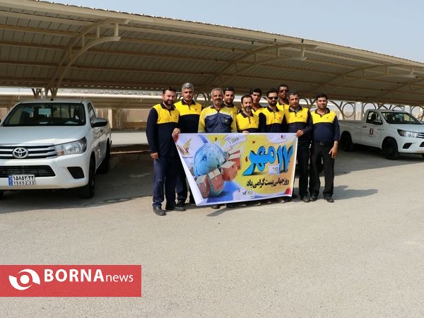 تجهیز یگان خودرویی ادارات پست آبادان و خرمشهر