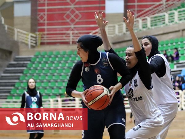 فینال چهارمین دوره لیگ بسکتبال بانوان گیلان