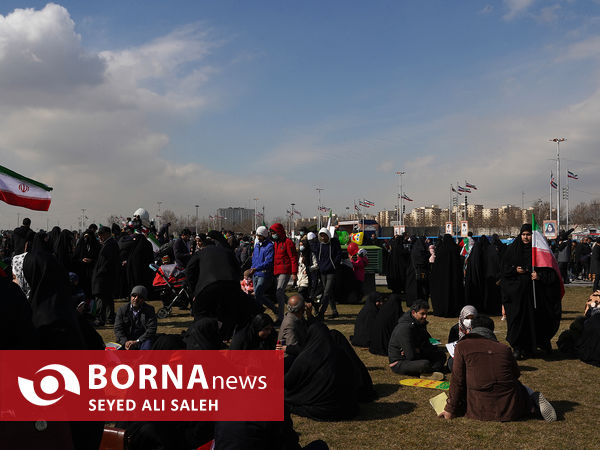 راهپیمایی ۲۲ بهمن - میدان آزادی تهران