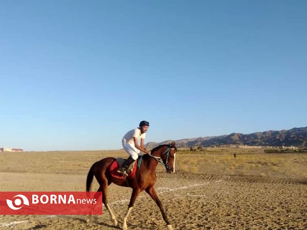 دومین مسابقات کورس اسب سواری در خراسان جنوبی