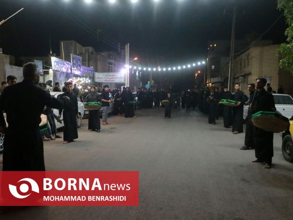 حال و هوای شب ششم محرم در خرمشهر