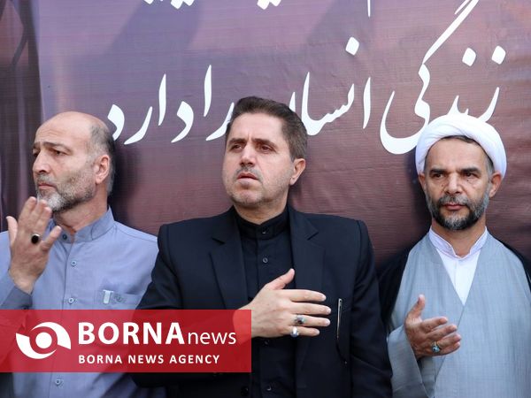 اجتماع عزاداران رضوی در رشت