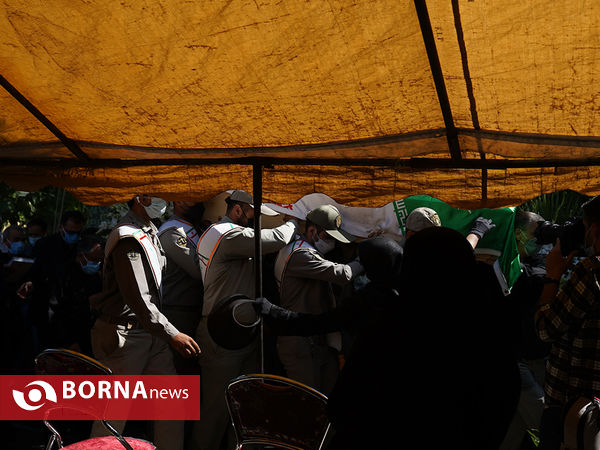 تشییع پیکر خبرنگاران ایسنا و ایرنا