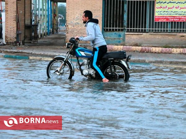 آبادان سه روز بعد از بارندگی