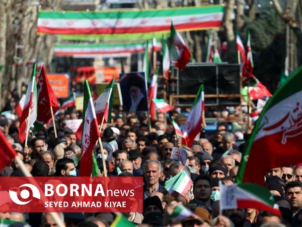 راهپیمایی ۲۲ بهمن - شهرستان لاهیجان