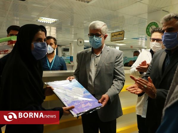 آیین تقدیر از پرستاران جنوب غرب خوزستان