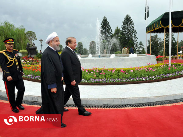 روز نخست سفر دکتر روحانی به پاکستان
