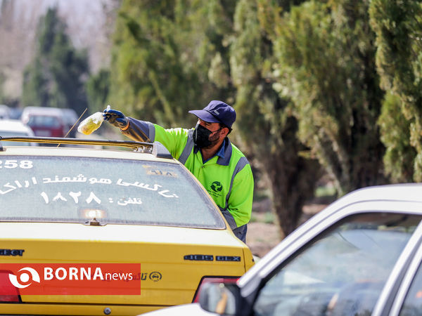 مشارکت در نظافت شهر