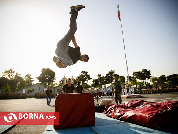 صبحگاه مشترک دژبان کل آجا