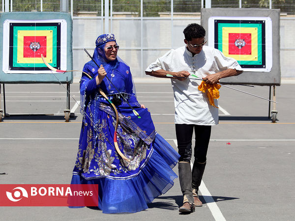 دومین دوره مسابقات تیراندازی با کمان سنتی در شیراز