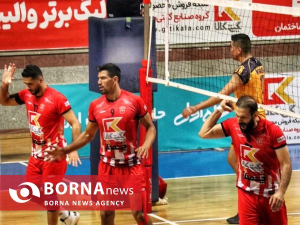 هفته هشتم لیگ برتر والیبال؛دیدار تیم‌های گیتی پسند و شهرداری گنبد
