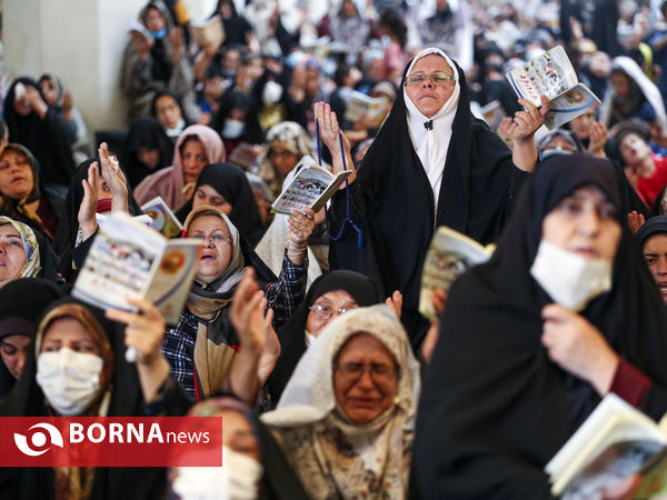 برگزاری مراسم دعای عرفه در حرم شاهچراغ(ع)