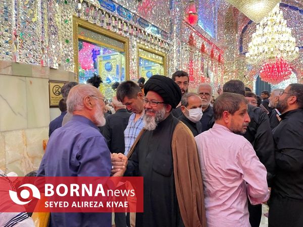 حرم حضرت علی(ع) در شب اربعین حسینی