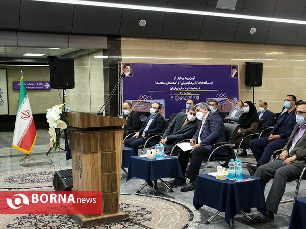 افتتاح ایستگاه های شهرک آزمایش و مدافعان سلامت