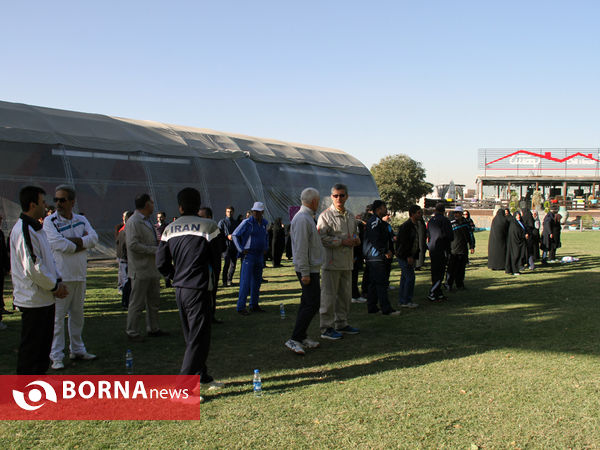 پیاده روی کارکنان وزارت ورزش و جوانان با حضور معاون توسعه ورزش بانوان