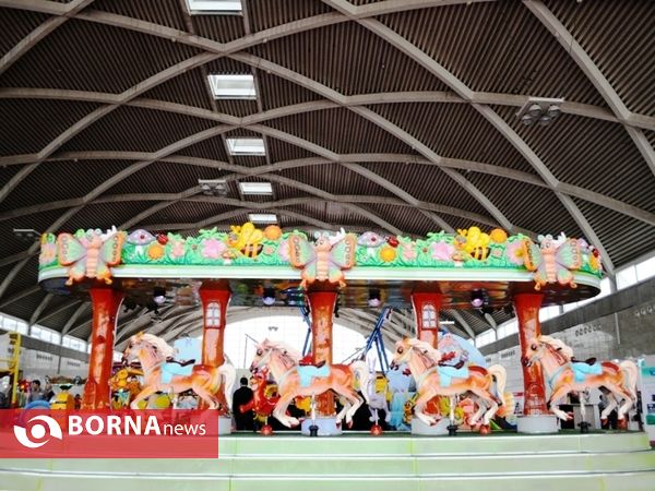 افتتاح نمايشگاه تفريحات و سرگرمي درشهر آفتاب تهران